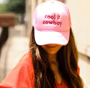 Cool It Cowboy Trucker Cap