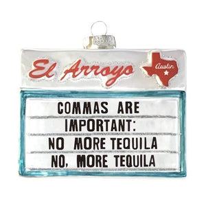 Christmas Ornament - Commas are Important