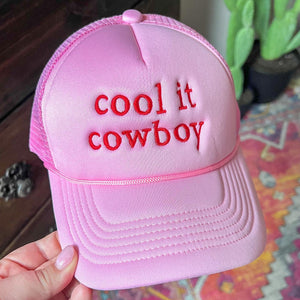 Cool It Cowboy Trucker Cap