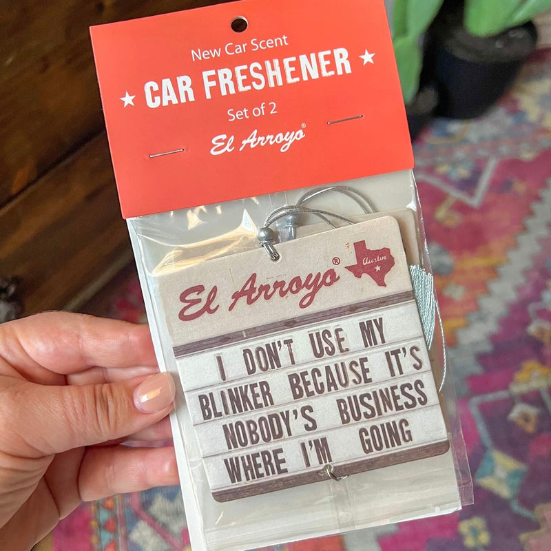 El Arroyo Car Air Freshener (2 Pack) - Nobody's Business