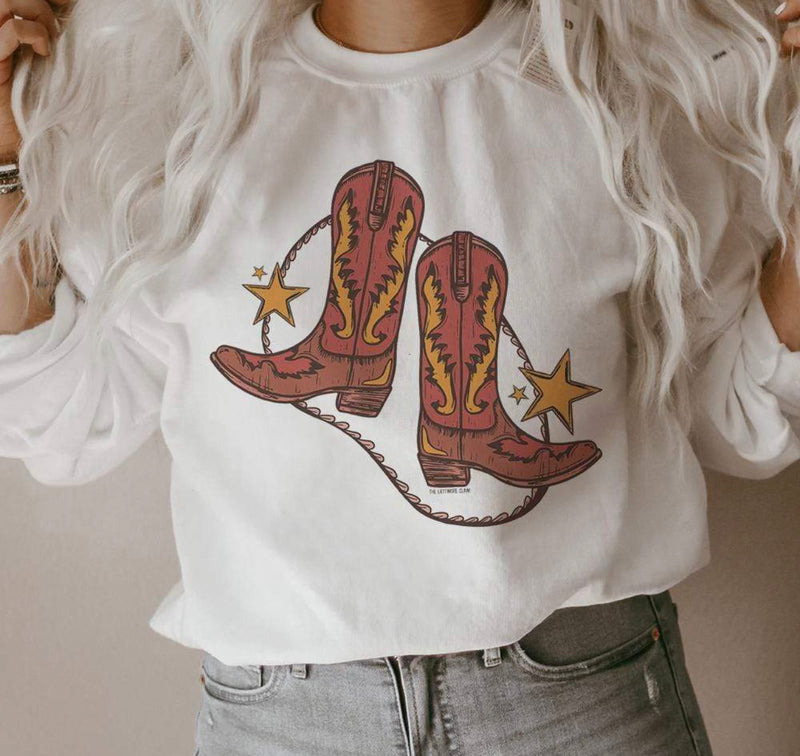These Boots Were Made For Walkin’ Sweatshirt
