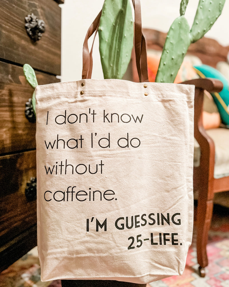 Caffeine Tote