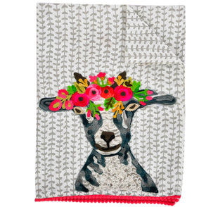 Goat Decorative Tea Towel