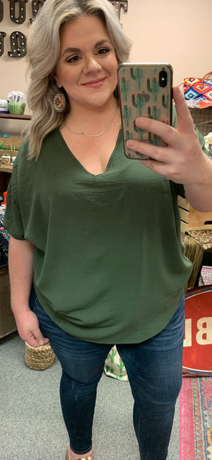 Mia Top Olive