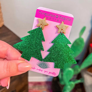 Christmas Tree Earrings