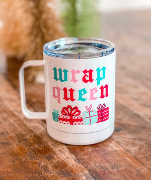 Wrap Queen Mug – Turquoise and Tequila