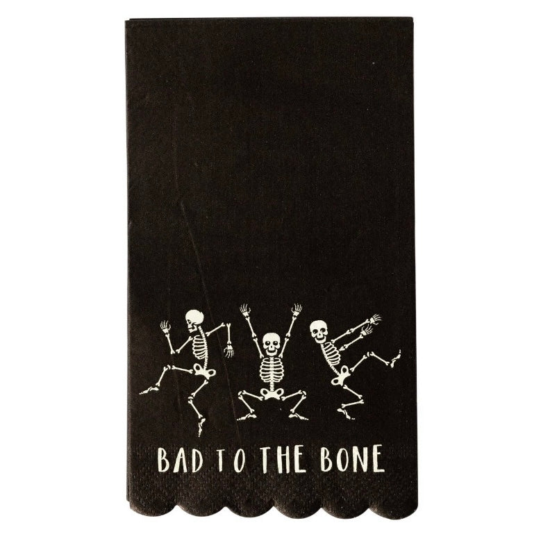 Bad to the Bone Dancing Skeleton Napkins