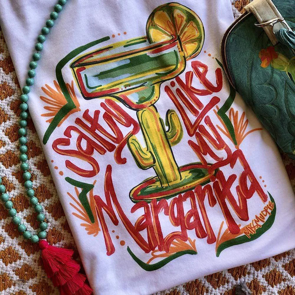 Salty Like My Margarita Tee (multiple color options)