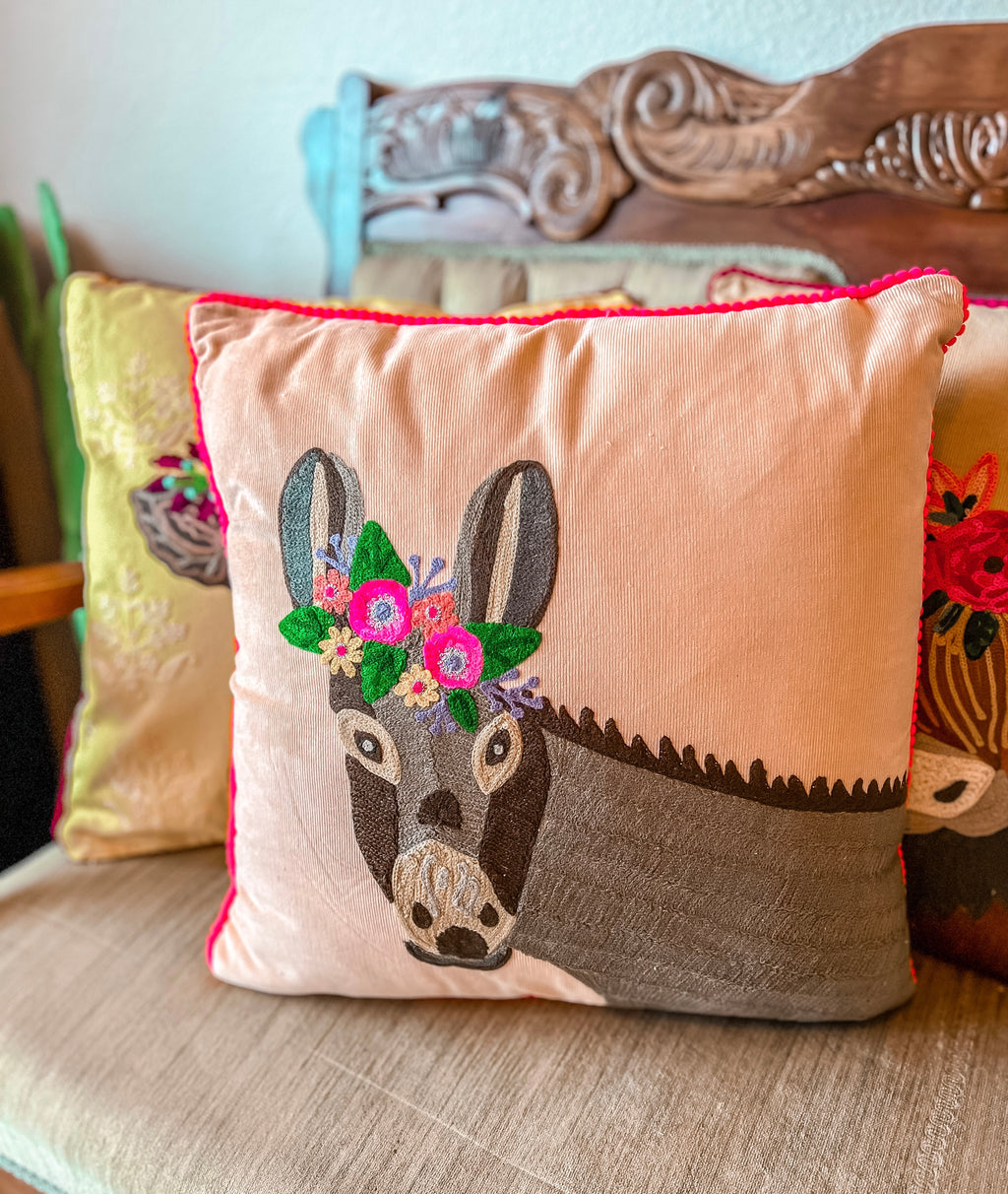Donkey Decorative Pillows