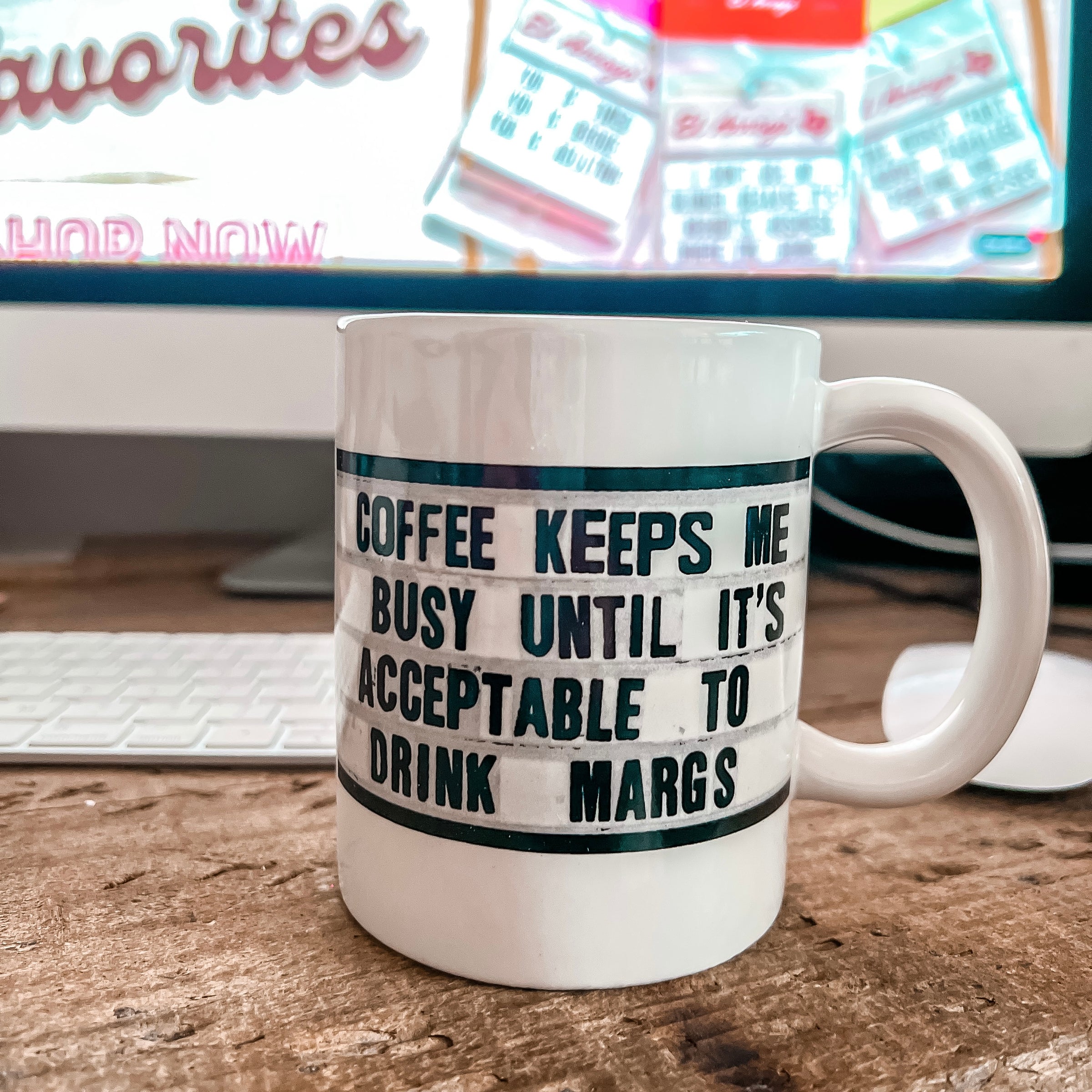 Coffee Mug 16oz - Keeps Me Busy – El Arroyo