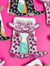 Let’s Go Girls Boot Earrings