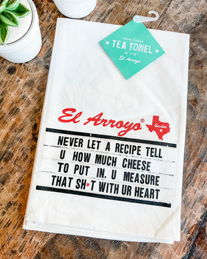 El Arroyo Tea Towel - Measure That