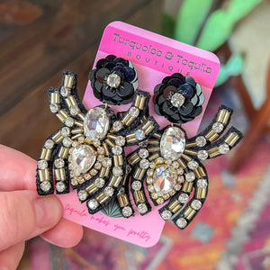 Spooky Spider Earrings