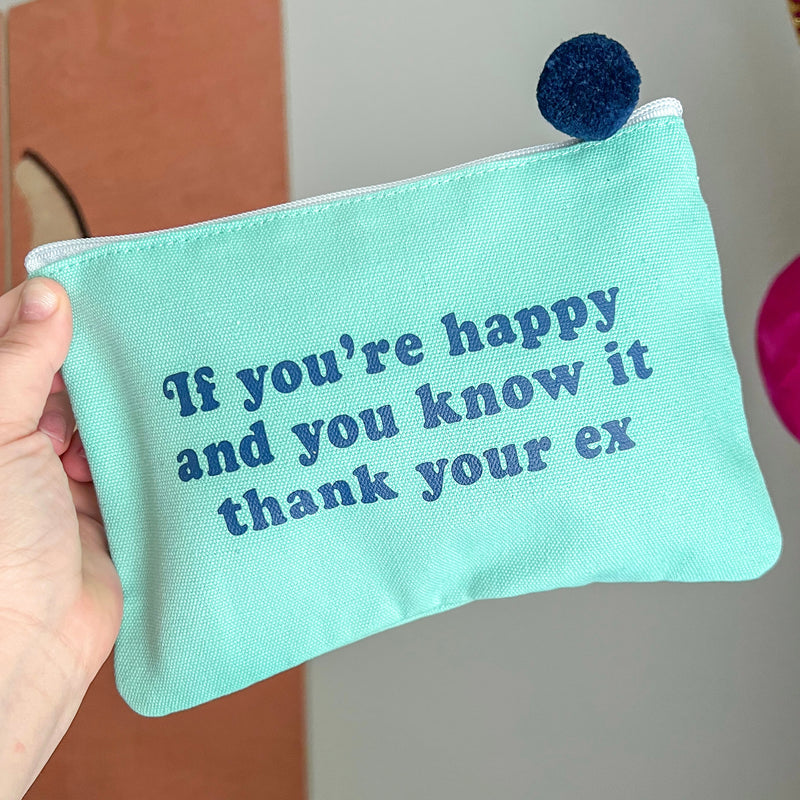 Thank Your Ex Makeup Bag