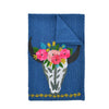 Western Skull Embroidered Decorative Tea Towel