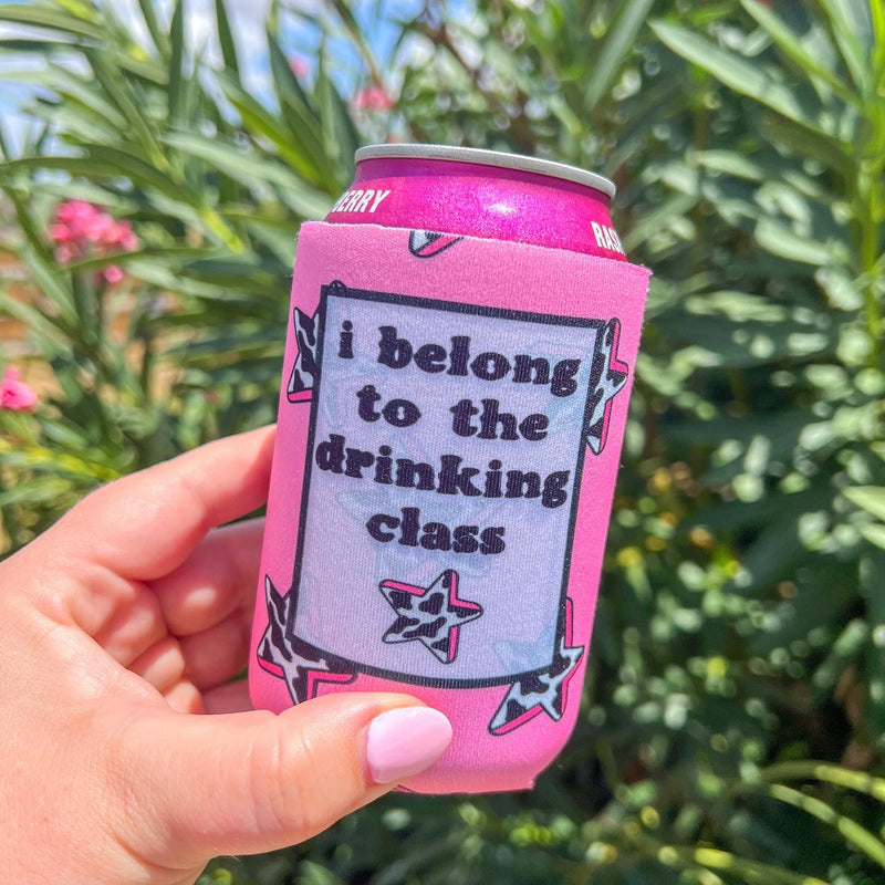 I Belong to the Drinking Class Drink Sleeve