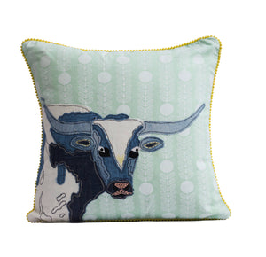Ranch Longhorn Decorative Pillows