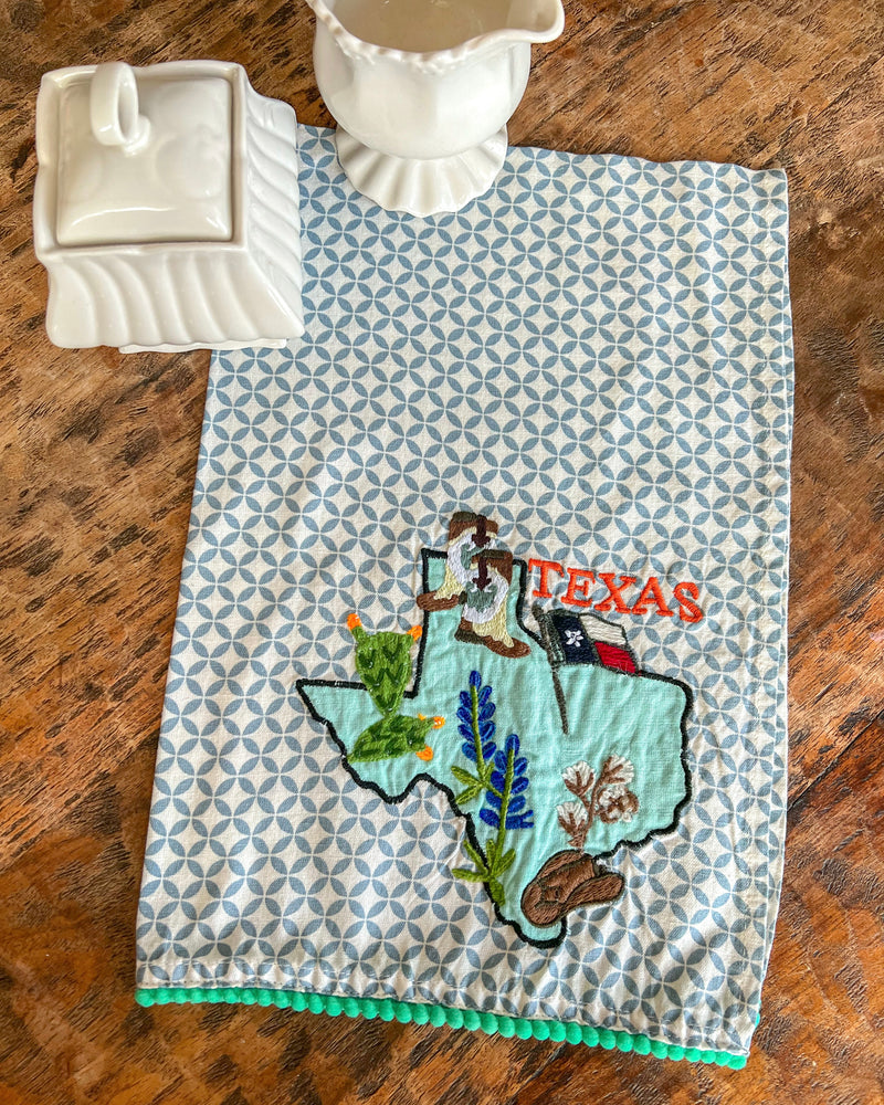 Texas Decorative Tea Towel