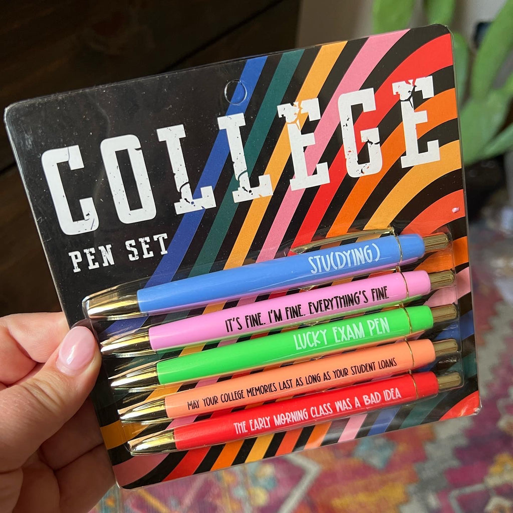 College Pen Set