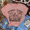 Honky Tonk Angel Tee (multiple colors)