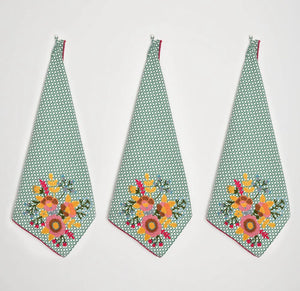 Floral Decorative Tea Towel