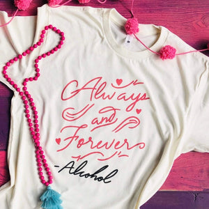 Always and Forever Tee - Cream