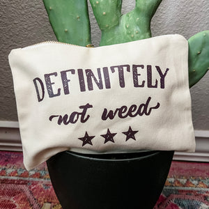 Definitely Not Weed Bag