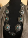 Long Concho Necklace