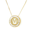 Radiant Initial Necklace