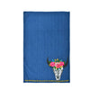 Western Skull Embroidered Decorative Tea Towel