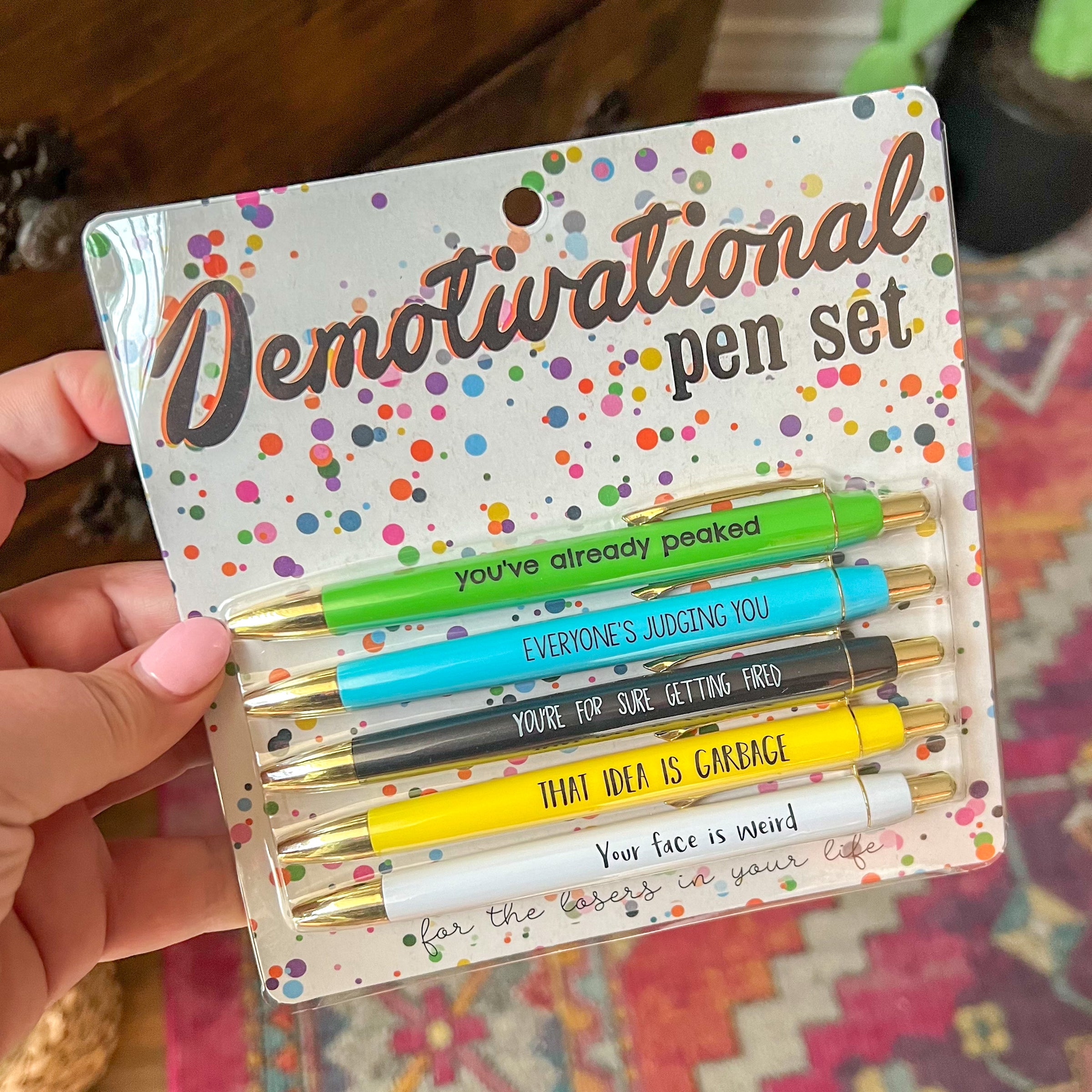 Motivational Badass Babes Pen Set