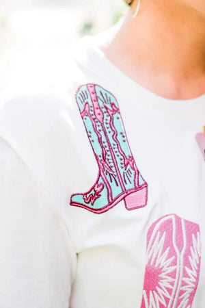 Loretta Boot Tee