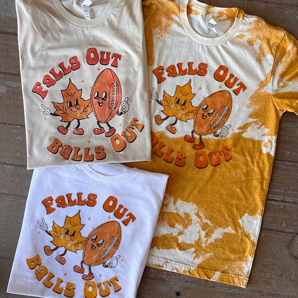 Falls Out, Balls Out Tee