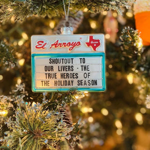 El Arroyo Christmas Ornament - Shoutout