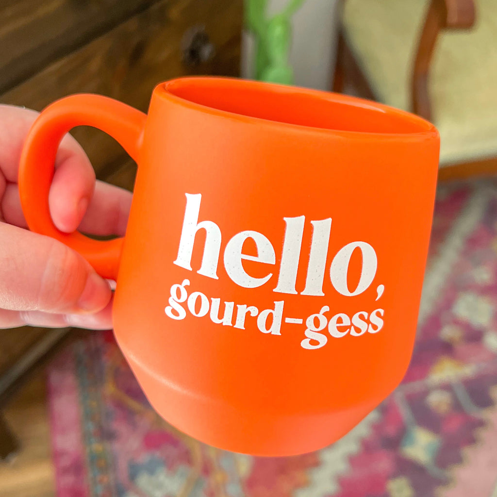 Hello, Gourd-gess Coffee Mug