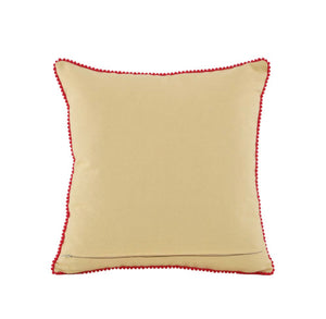 Donkey in Wreath Decorative Pillows