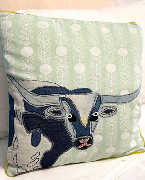 Ranch Longhorn Decorative Pillows