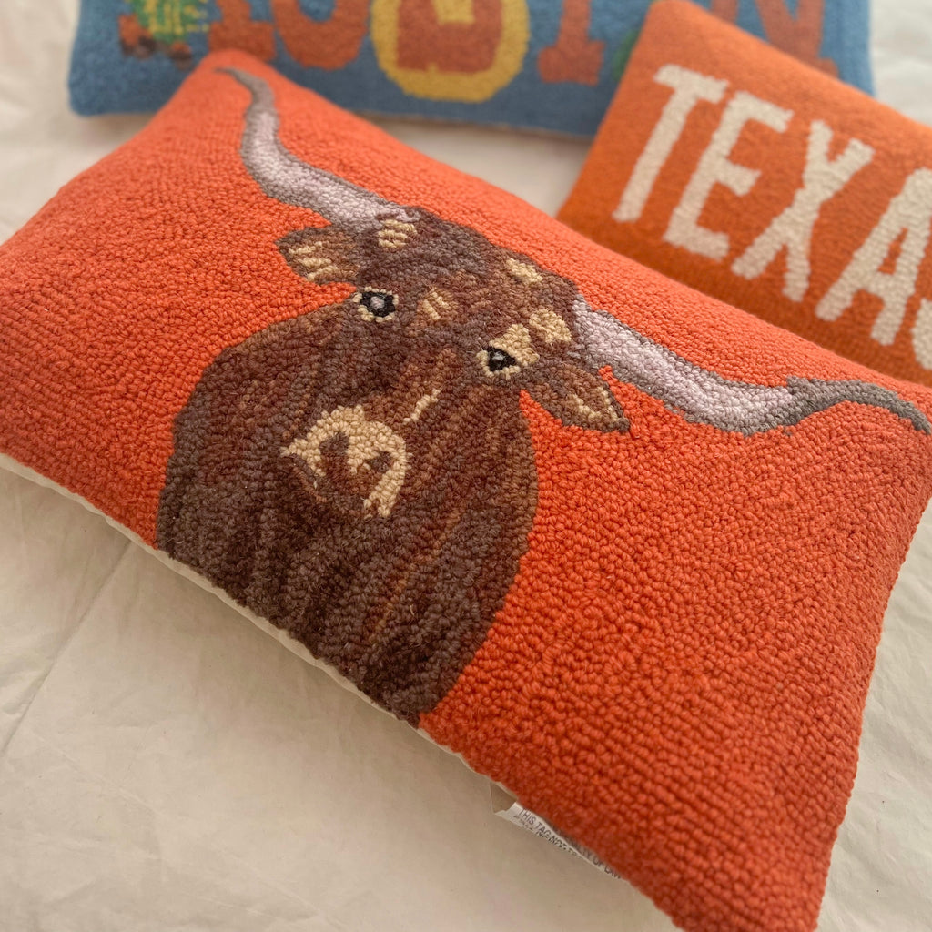 Longhorn Pillow