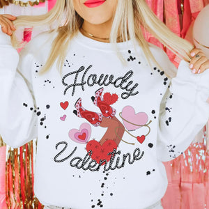 Howdy Valentine Sweatshirt (Multiple Options)