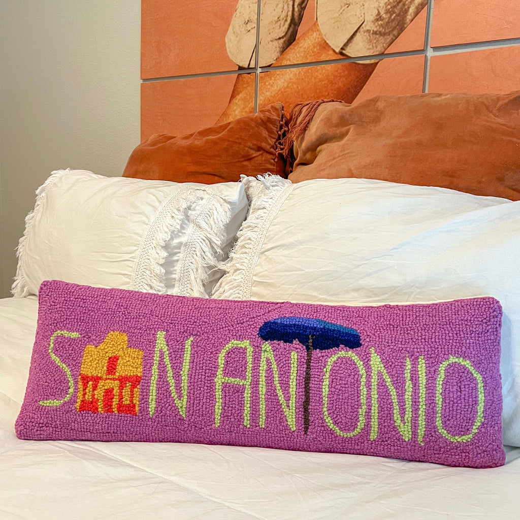 San Antonio Texas Pillow