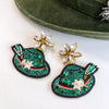 Oktoberfest Bavarian Hat Earrings