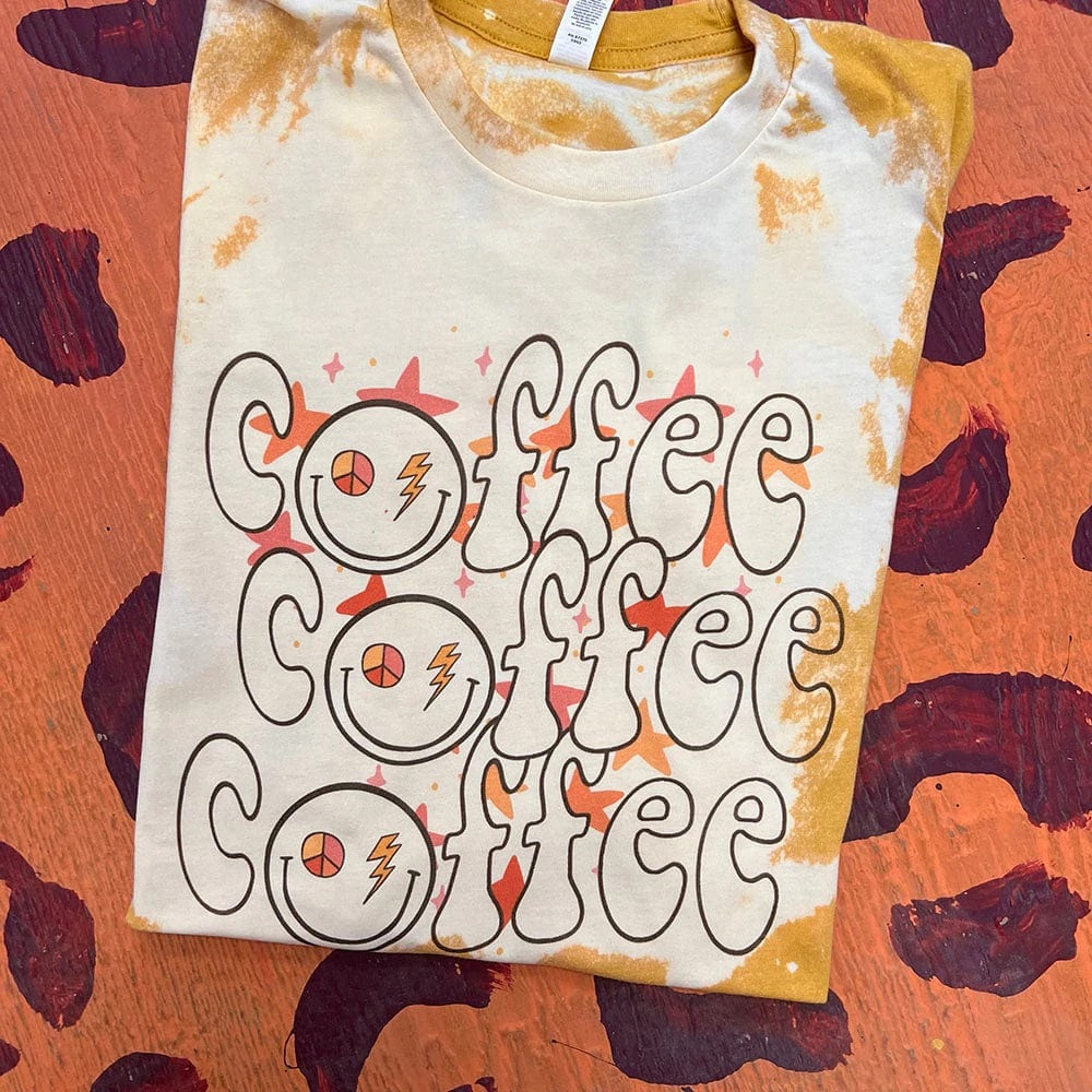 Groovy Coffee Tee