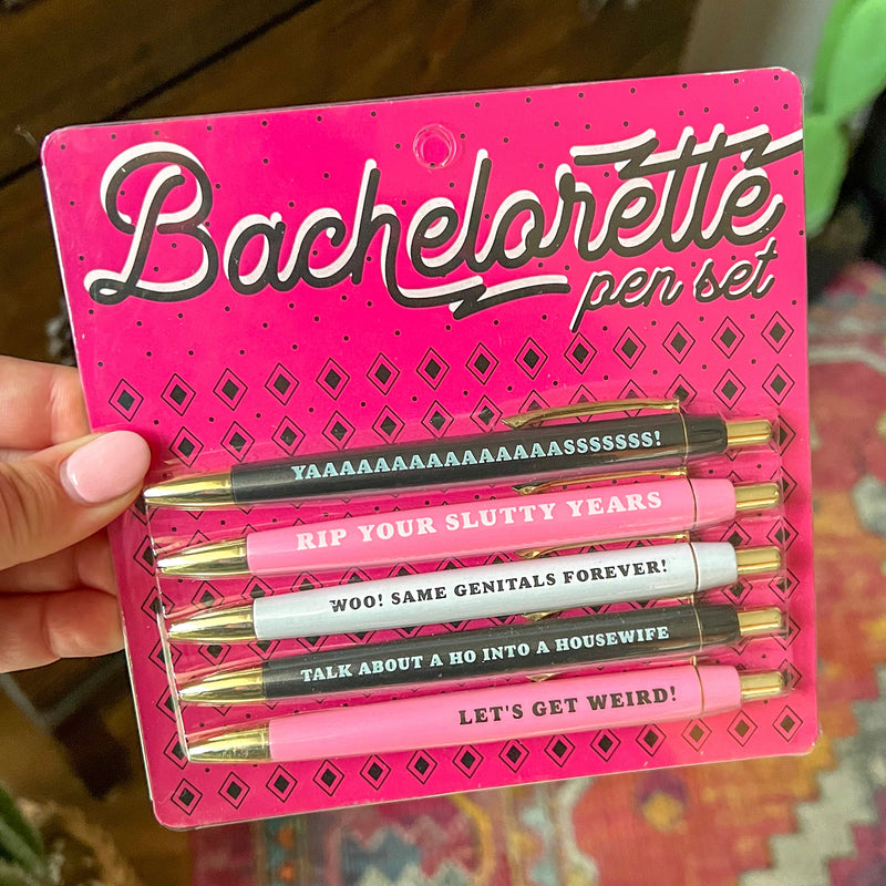 Bachelorette Party Pen Set