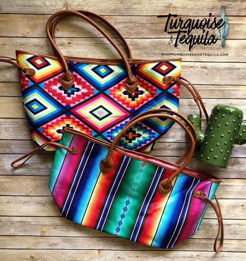 Serape travel bag deals