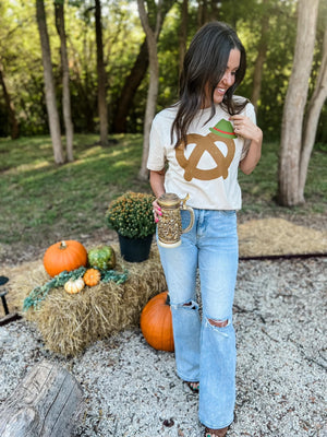 Oktoberfest Pretzel Tee