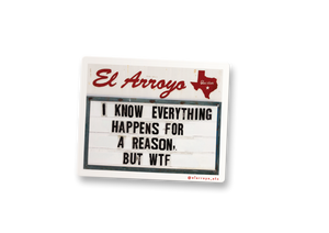 El Arroyo Sticker - WTF