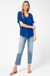 Mia Top Royal Blue