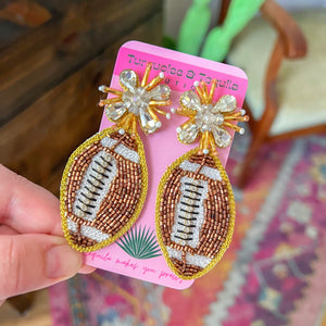 Football Earrings