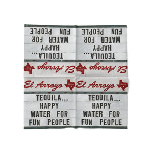 El Arroyo Cocktail Napkins - Tequila, Happy Water