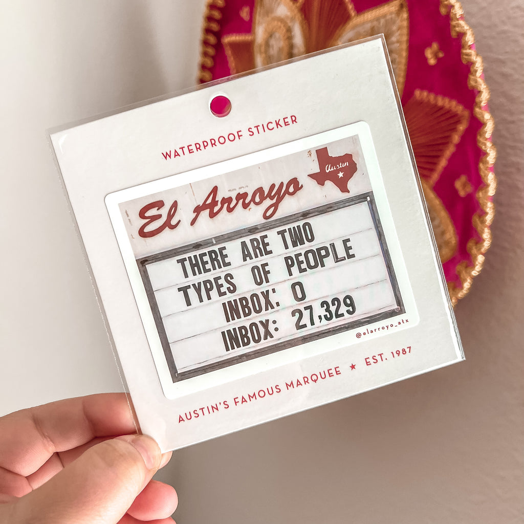 El Arroyo Sticker - Two Types of People